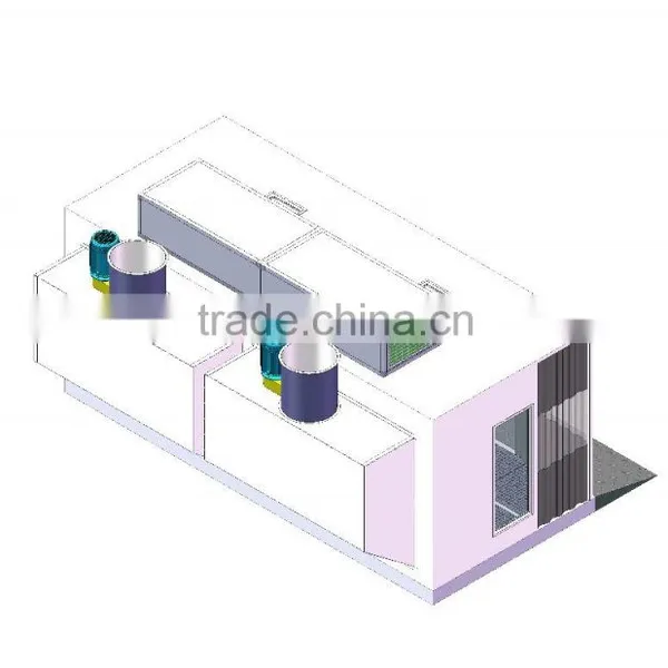 JF Car Spray Booth Mobile Spray Booth Mini Spray Booth Container Remold photo-2