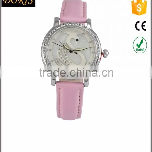 Latest Watches Design for Ladies Quartz Movement Men Leather Watch photo-2