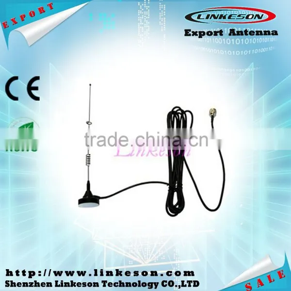 GSM 3dbi Wireless Antenna With RG174 Cable Antenna