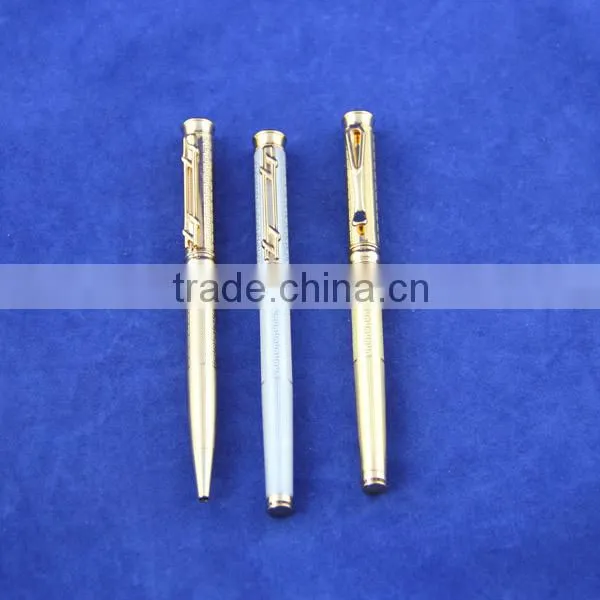 KKPEN High Quality Roller Ball Pen Writing Pens For Promotional Golden Stationery New Design Metal Set photo-4