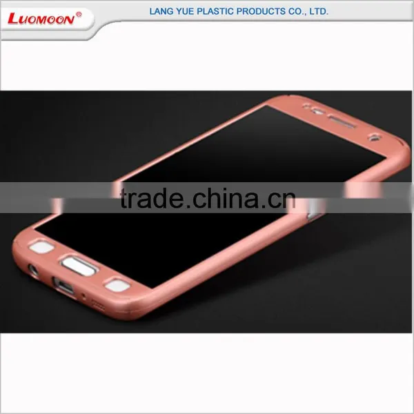 Hand Phone 360 Degrees Bumper Case Back Cover for Samsung J710 A710 J1ace photo-2