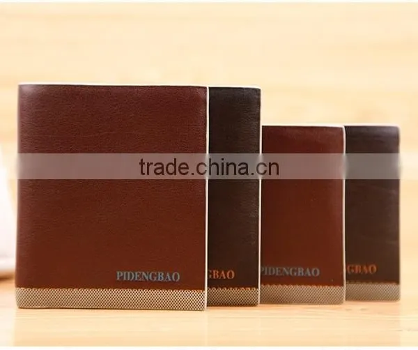 PIDENGBAO Bi-Fold Flap Closure Wallet for Men Made by pu Leather photo-3