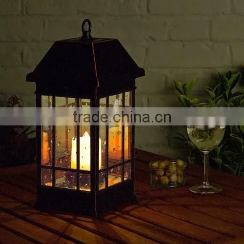 Solar Led Lantern for Home Candle Lantern Garden Light photo-3