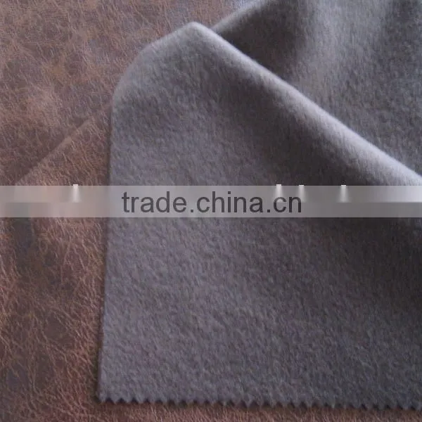 100%polyester Knitting Fabric Suede Fabric With Bronzing