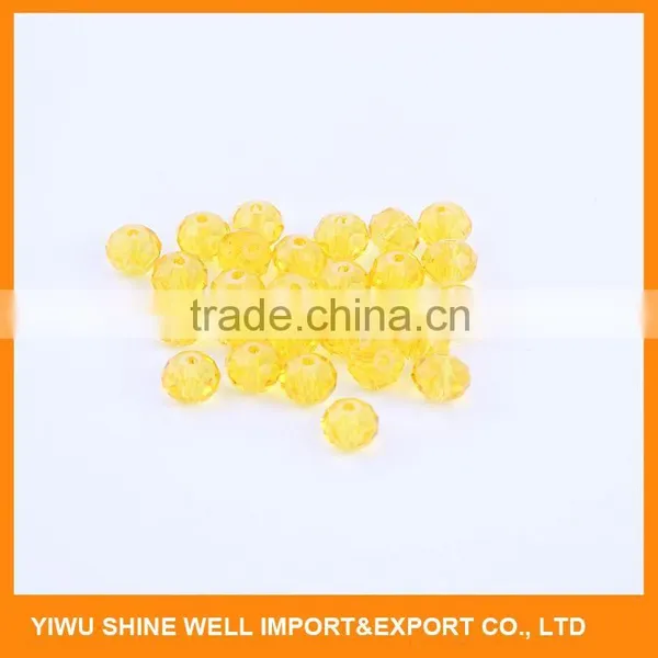 Top Fashion Custom Design Blue Faceted Round Beads 2016