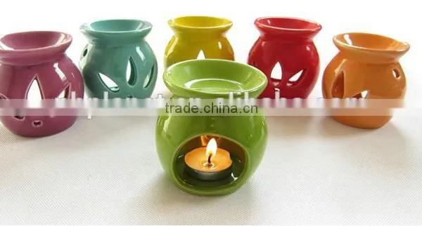 Wholesale Colorful Ceramic Aroma Oil Burner photo-4