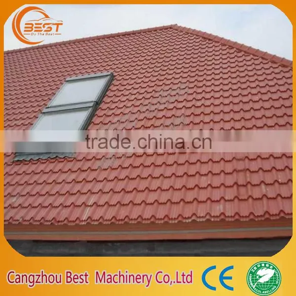 Metal Roof Tile Roller Forming Machinery photo-6