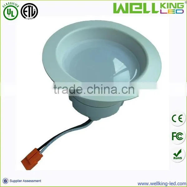 9 Watt 700 Lumens 4"-Inch Dimmable LED Retrofit Downlight Fixture 2700K Warm White, CE,FCC,65 Watt Equivalent photo-2