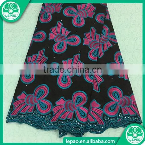 African Women's Skirt Fabric,Nigeria People's Clothing Fabric,cotton Cord Lace Fabric photo-2