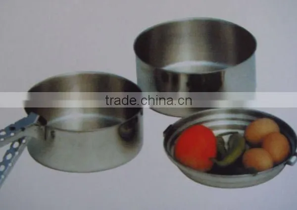 stainless steel cookset