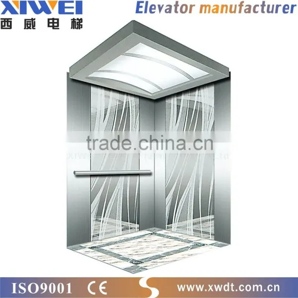 XIWEI Electric Motor Drive Low Noise High Efficient Gearless Traction Machine Villa Lift photo-3