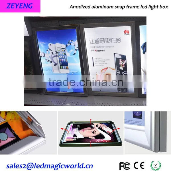 Slim Snap Frame LED Light Box Advertising photo-3