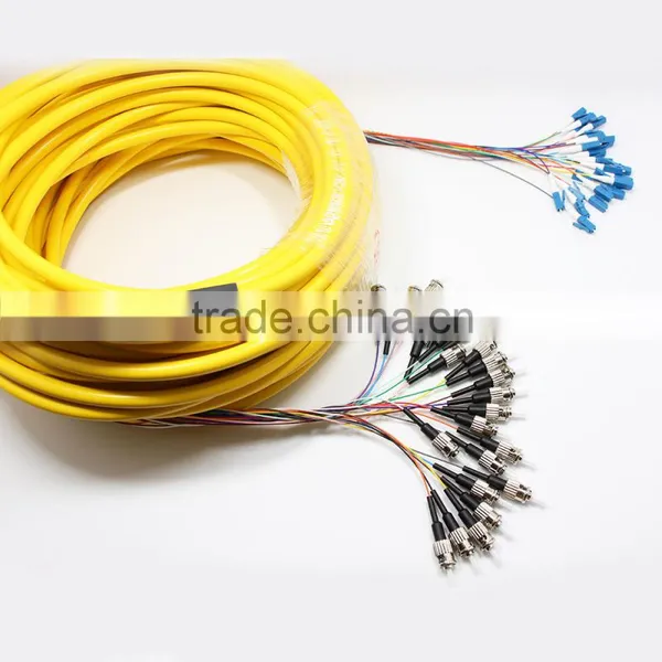 Chinase High Quality 24 Cores LC to ST SM Fanout Patch Cord photo-6