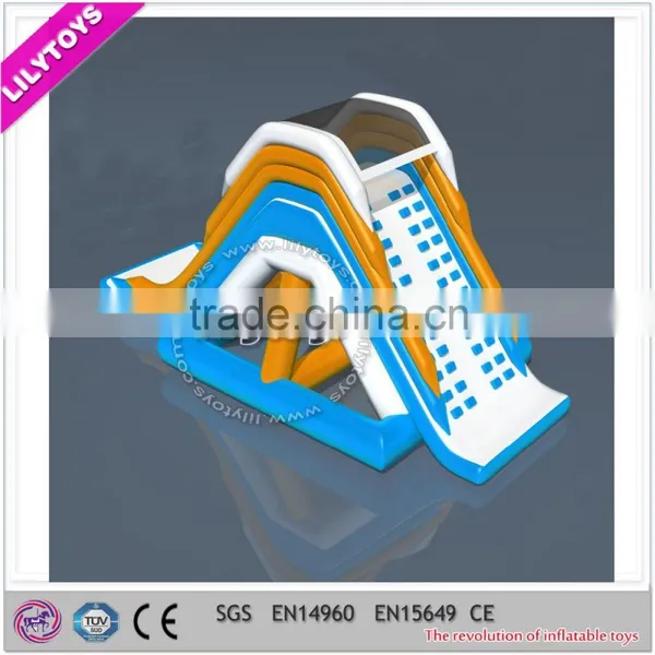 New Design Inflatable Aqua Slide, Hot Giant Inflatable Water Slide, Large Inflatable Floating Water Slides photo-3