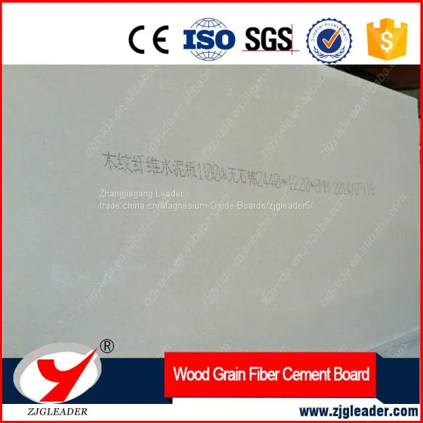 Wood Grain Fiber Cement Both Internal External Wall Cladding photo-4