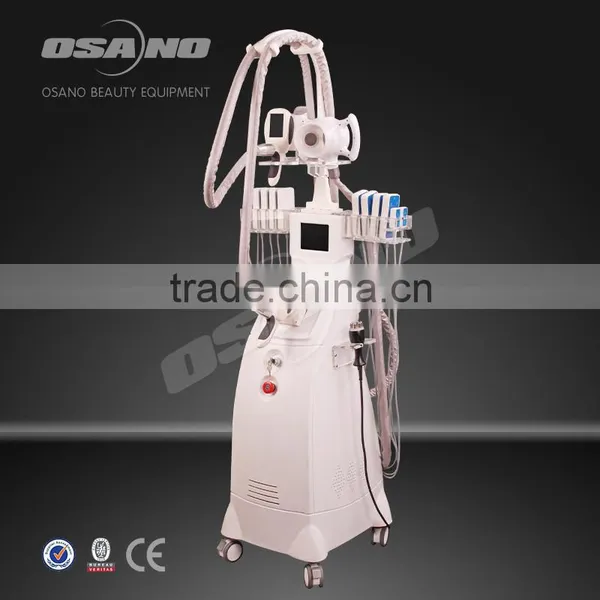 Multifuntion Vertical Cryolipolysis Machine With RF+ 220 / 110V Lipo Cryo Cavitation Equipment Skin Lifting photo-6