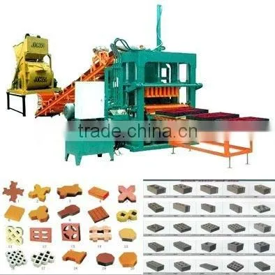 Qt5-20 Cement Sand Block Making Machine in India photo-3