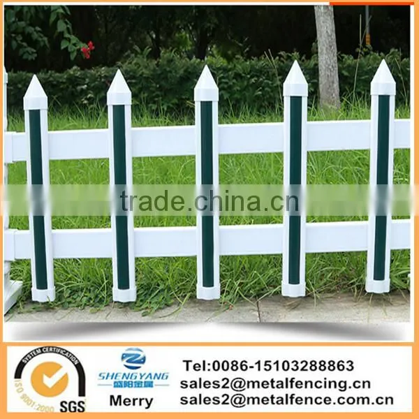Outdoor Pvc Galvanized Steel Garden Edging Fence Plastic Steel Lawn Edging Fencing photo-3
