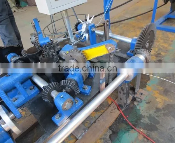 Cheap Automatic Single Wire Line Barbed Wire Machine photo-2