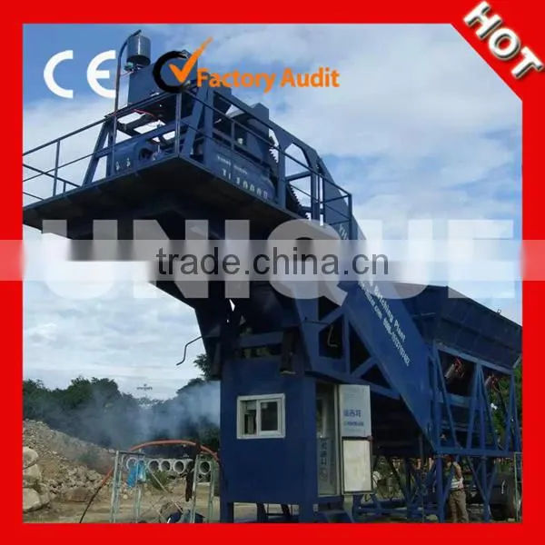 China Made 60m3 Portable Concrete Batching Plant, Mobile Concrete Batching Plant, Portable Concrete Mixing Plant