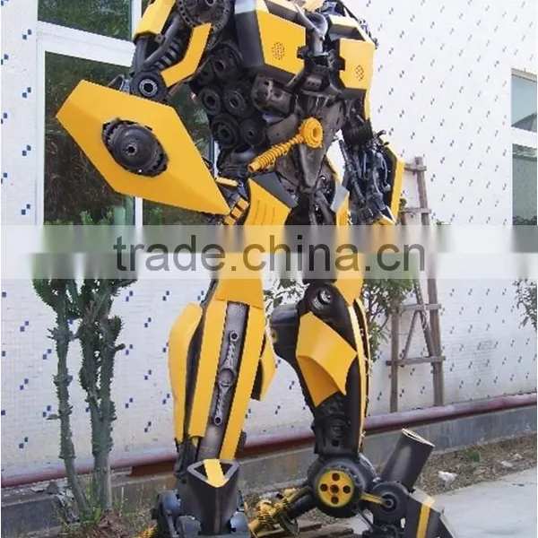 Industrial Plastic and Steel Robot Man Models for Sale