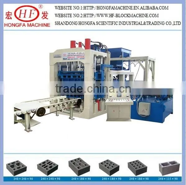 QT6-15C Block Machine,flyash Hellow Brick Making Machine,automatic Block Making Machine,hydraulic Brick Machinery photo-2