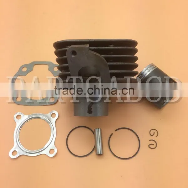 40mm Cylinder Set / Cylinder Kit / Top End Kit for 2 Stroke Scooter Minarelli 1E40QMB JOG50 ZIP KEEWAY Hurricane 50 w/ 10mm Pin photo-6