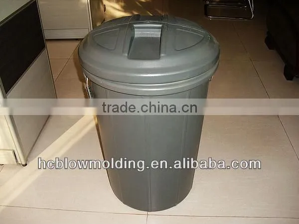 OEM Blow Molding Plastic Recycle Storage Bins HDPE Waste Container for Sale photo-3
