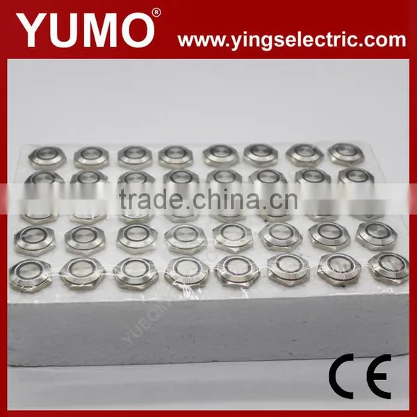 LA16JSF-11E 16mm Momentary/alternate Stanless Steel Blue 3A/250VAC 5 Pin Metal Button Push Button Switch photo-2