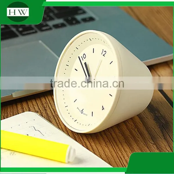 2016 New Colorful Plastic Jelly Gravity Control Mini Design Clock Digital Alarm Clock photo-4