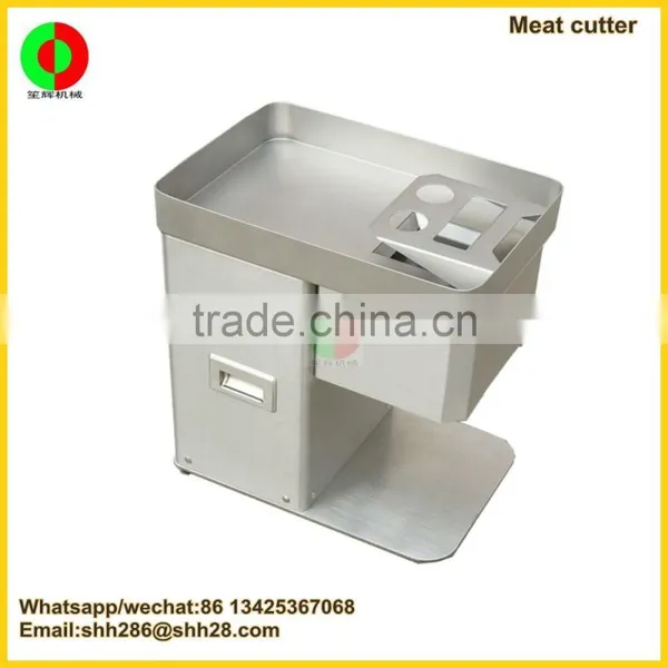2017 New Full Automatic Europe Type Electric Industrial Vertical Meat Process Machine Meat Cutter photo-2