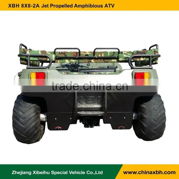 XBH 8X8-2A Jet Propelled Vehicle Floating Water Amphibious ATV Crossing River Car photo-5