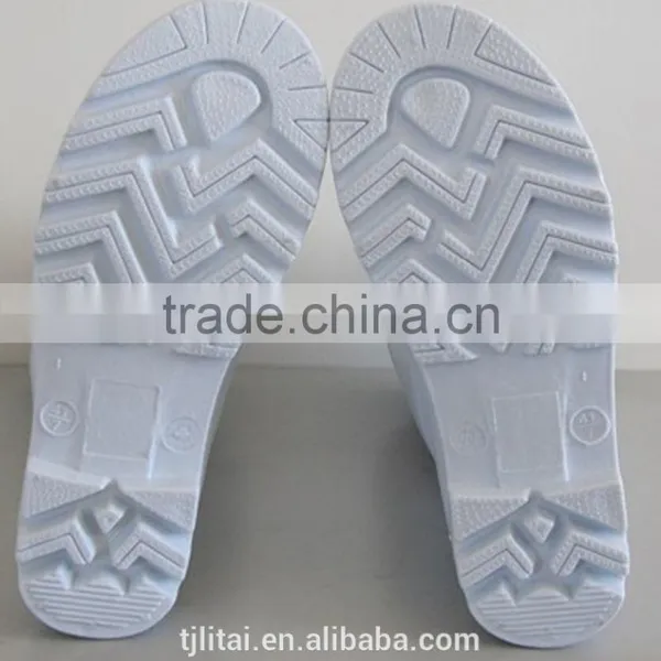 Pure White 2017 Ankle Gumboots,pvc Safety Shoes,cheap Work Boots photo-6