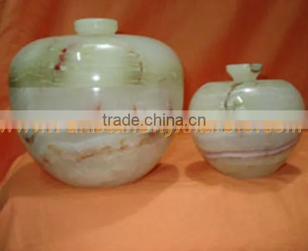 PAKISTAN FACTORY MADE ONYX CANDY JARS POTS HANDICRAFTS photo-6