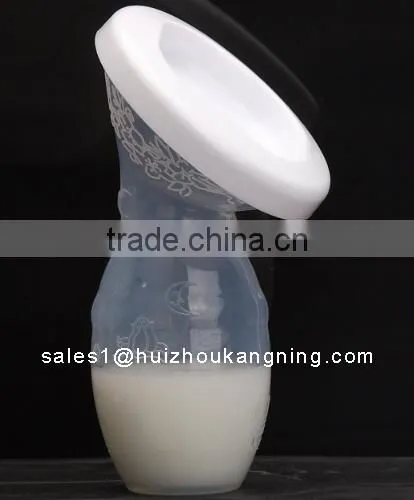 Silicone Breast Pump For Breastfeeding With Lid photo-3
