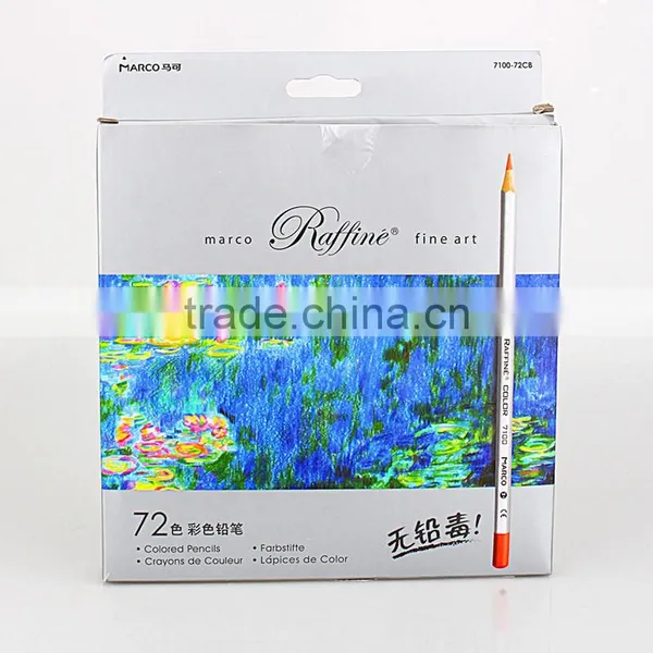 Non-Toxic Marco 72pcs Lapis De Cor Professional Lead Painting Colored Pencils photo-5