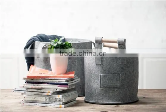 2017 Cheap Promotion Foldable Factory Price Wood Storage Bin Bag photo-6