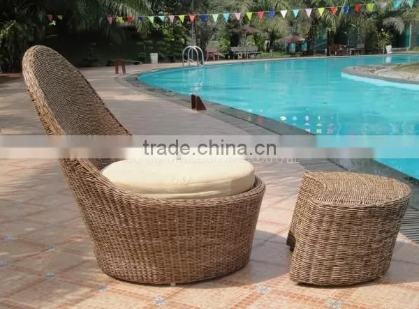 Rattan Outdoor Leisure Beach Chair