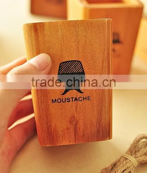 Hot Sale Wholesale Wood Pencil Box for School Kids Pencil Case photo-2