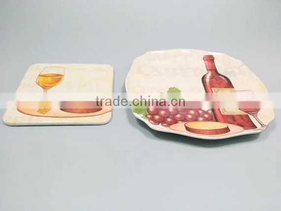 Melamine Printing Cup Coaster photo-2