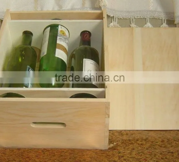 Natural Handmade Pine Box for Storage photo-3