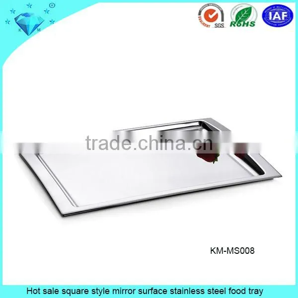 Mirror Face Finished Stainless Steel Beautiful Fruit Dish photo-5