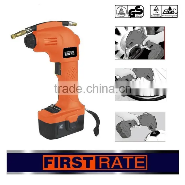 China Wholesale Portable Battery Operated 9.6V 12V 14.4V 18V Mobile Air Compressor photo-3
