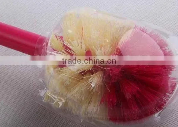 Plastic Long Handle Toilet Brush,double Colors Cleaning Brush-5228 photo-4