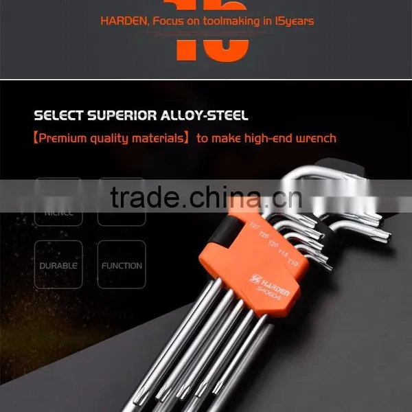 9 PCS MEDIUM TORX KEY WRENCH photo-2