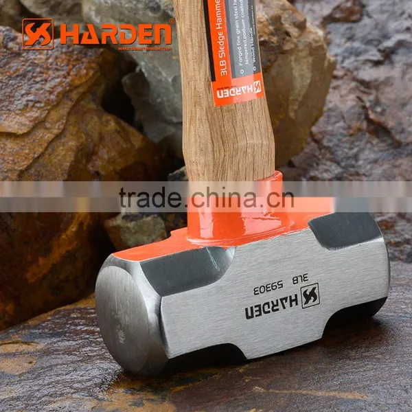 Professional Sledge Stoning Hammer Oak Wood Handle photo-3