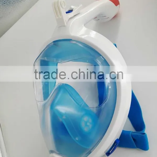 HIgh Quality Amazon Hot Selling Collapsible Cube Removeable Gopro Full Face Snorkel Mask photo-2