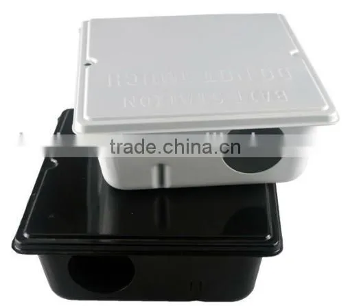 Black Metal Rodent Bait Station SX-5011 photo-4
