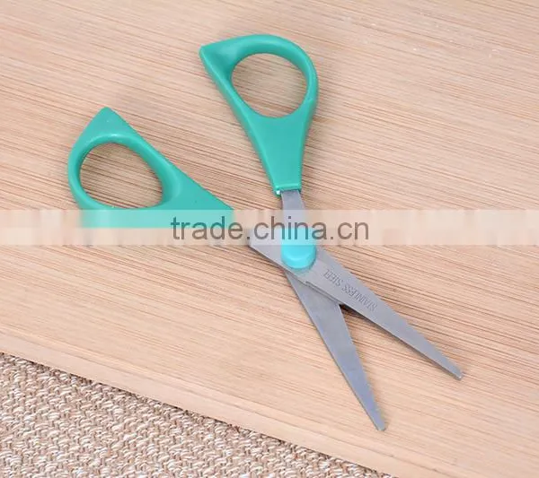 Fashion High Quality Student Scissors Plastic Handle Office Scissors photo-6