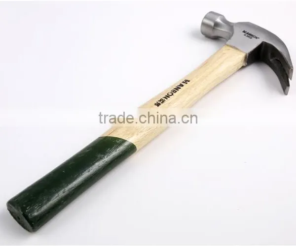 Claw Hammer With Steel/wooden Handlev photo-6